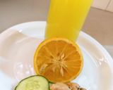 A picture of step 2 of Orange juice.