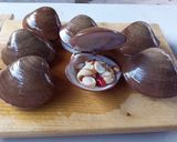 Foto del paso 1 de la receta: Almejas rellenas empapeladas
