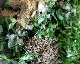 A picture of step 1 of Jowar Methi Lasooni Mini Chilla.