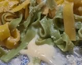 Foto del paso 9 de la receta: Pasta bicolor de la abuela (con tomate o con cremoso) para satisfacer a todos