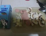 Foto langkah ke 1 dari resep Carbonara Pasta.