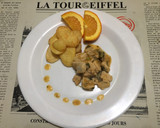 Foto del paso 5 de la receta: Pollo a la naranja y vino blanco