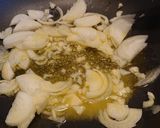 A picture of step 1 of Dijon Spring Greens.