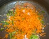 A picture of step 3 of Chicken samosa.