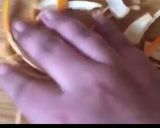 A picture of step 1 of Homemade Orange Candied Peels.
