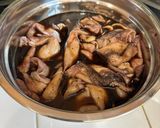 A picture of step 1 of Sprite Adobong Pusit.