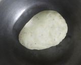 A picture of step 4 of Tuvar Shegaon kachori.