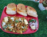 A picture of step 11 of Paneer cheese ghotala.