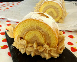 Foto del paso 1 de la receta: Brazo gitano relleno de crema de castañas