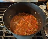A picture of step 7 of Dad's Famous Chili.