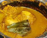 A picture of step 5 of Pressure cooker chicken curry.