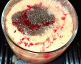 A picture of step 3 of Mango Roohafza Lassi.