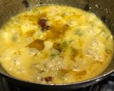 A picture of step 2 of Basa Fillets in the Creamy Buttery Saffron Gravy.