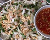 Hình bước làm 1 của món Gỏi cá mai