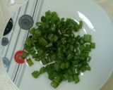 A picture of step 2 of Cauliflower Salata.