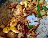 A picture of step 3 of Noodle masala rice.