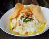 Foto langkah ke 4 dari resep Bubur Ayam.