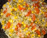 Foto del paso 4 de la receta: Arroz Primavera con Pollo Empanizado