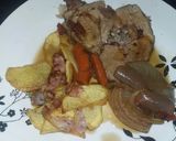 Foto del paso 6 de la receta: Bondiola rellena y salsa de cerveza