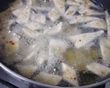 A picture of step 4 of Pizza cheesey matri.