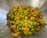 Foto del paso 14 de la receta: Ensalada proteica de pollo al curry con edamames