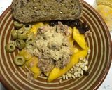 Foto del paso 5 de la receta Ensaladita de mango con atún, piñones, pasas