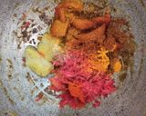 A picture of step 4 of Potato stuffed besan chilla.