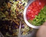 A picture of step 10 of Mexican Platter-Tangy Rajma Curry and Mexican Rice.