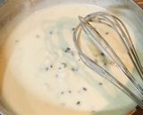 A picture of step 3 of Eggless: Vanilla-Chocolate Chips Muffins.