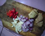 Foto langkah ke 2 dari resep Tumis asem - asem buncis wortel.