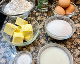 Foto del paso 1 de la receta: Pastel de fruta confitada al aroma de Panettone “sin gluten “