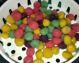 Foto langkah ke 5 dari resep Bubur Candil Pelangi.