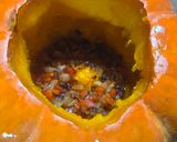 A picture of step 4 of Stuffed Squash with Vegetables.