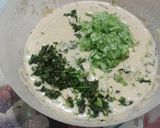 A picture of step 4 of Turai - Wheat Flour Dhirda.