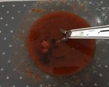 A picture of step 1 of Korean kimchi pork rib stew.