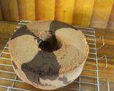 Foto langkah ke 11 dari resep Cake Nutrijell / bolu nutrujell kocok all on 1 (kopi coklat santan).