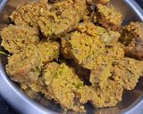 A picture of step 7 of Leftover Rice muthiya.