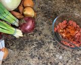 A picture of step 1 of Fried rice.
