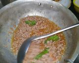 A picture of step 3 of Karahi qeema.