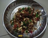 A picture of step 4 of Paan Coconut Ladoo.