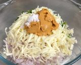 A picture of step 2 of Tandoori Mayo Paneer Grilled Sandwich.