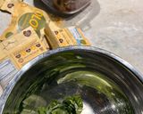 A picture of step 1 of Forgotten olives dip (tapenade-ish).