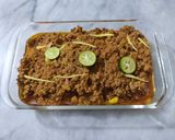 A picture of step 6 of Shinvari Beef Qeema Karahi.