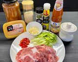 รูปขั้นตอนการทำที่ 1 ของ หมูผัดโคชูจัง (Stir fried pork gochujang)