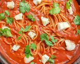 A picture of step 3 of Assassin's Spaghetti With a Twist.