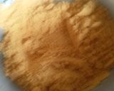 A picture of step 1 of Besan Ladoo.