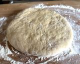 A picture of step 7 of Devonshire Scones.