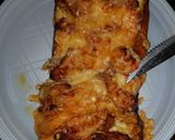 Une image de l'étape 3 de Pizza poulet fromage.