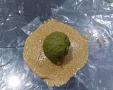 Foto langkah ke 7 dari resep Anabolic Oat Crusted Pandan Mooncake |High Protein, Low Calorie, Sugar & Gluten Free.