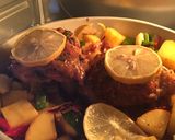 Foto langkah ke 8 dari resep Ayam Panggang Oven Western-Asia.